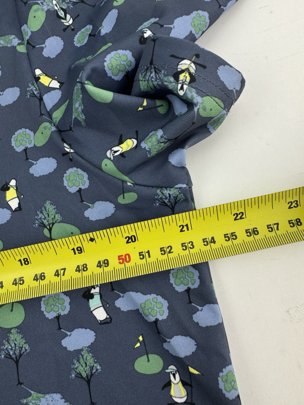 Original Penguin Mens Polo Pete N The Course Print UK Medium /New /252538