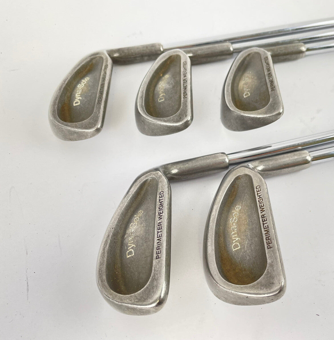 Wilson Irons Mens Dyna-Sole 6-PW Regular Flex Steel /Good Grips /17570
