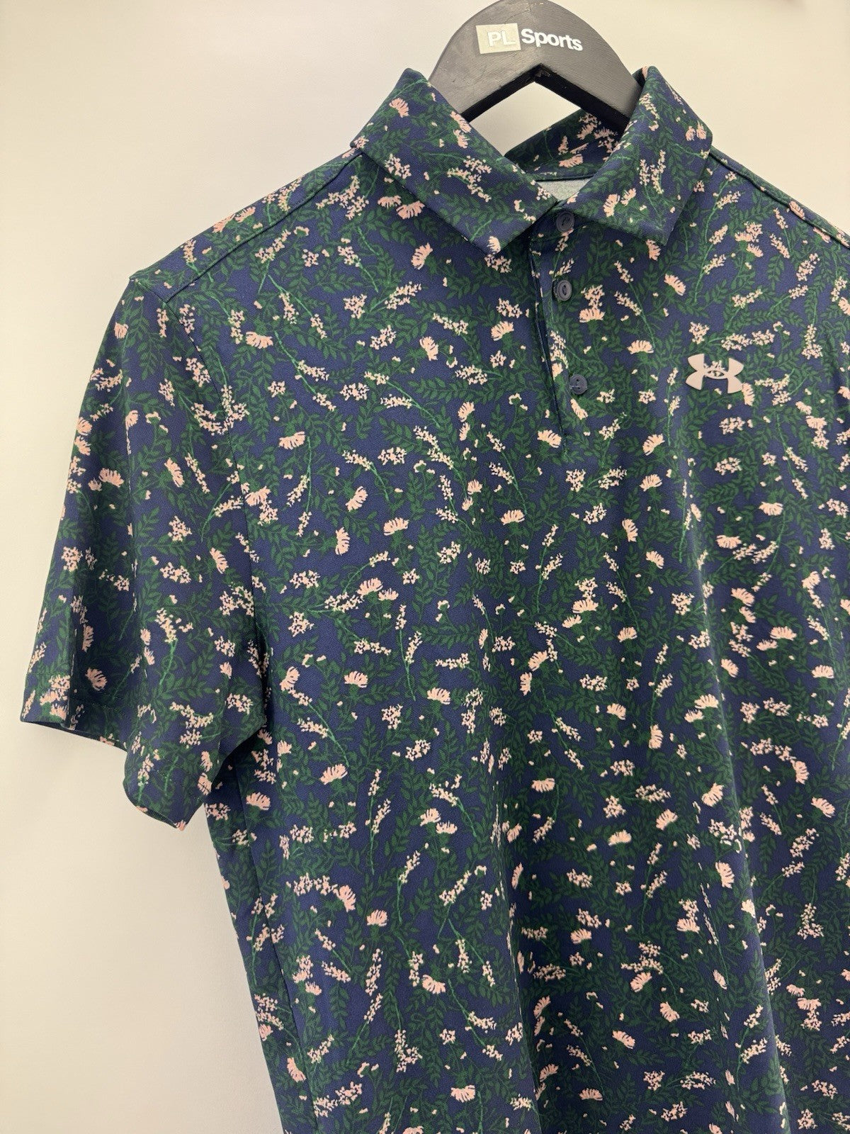 Under Armour Juniors Playoff Printed Polo Size Large/ Brand New/ 309231
