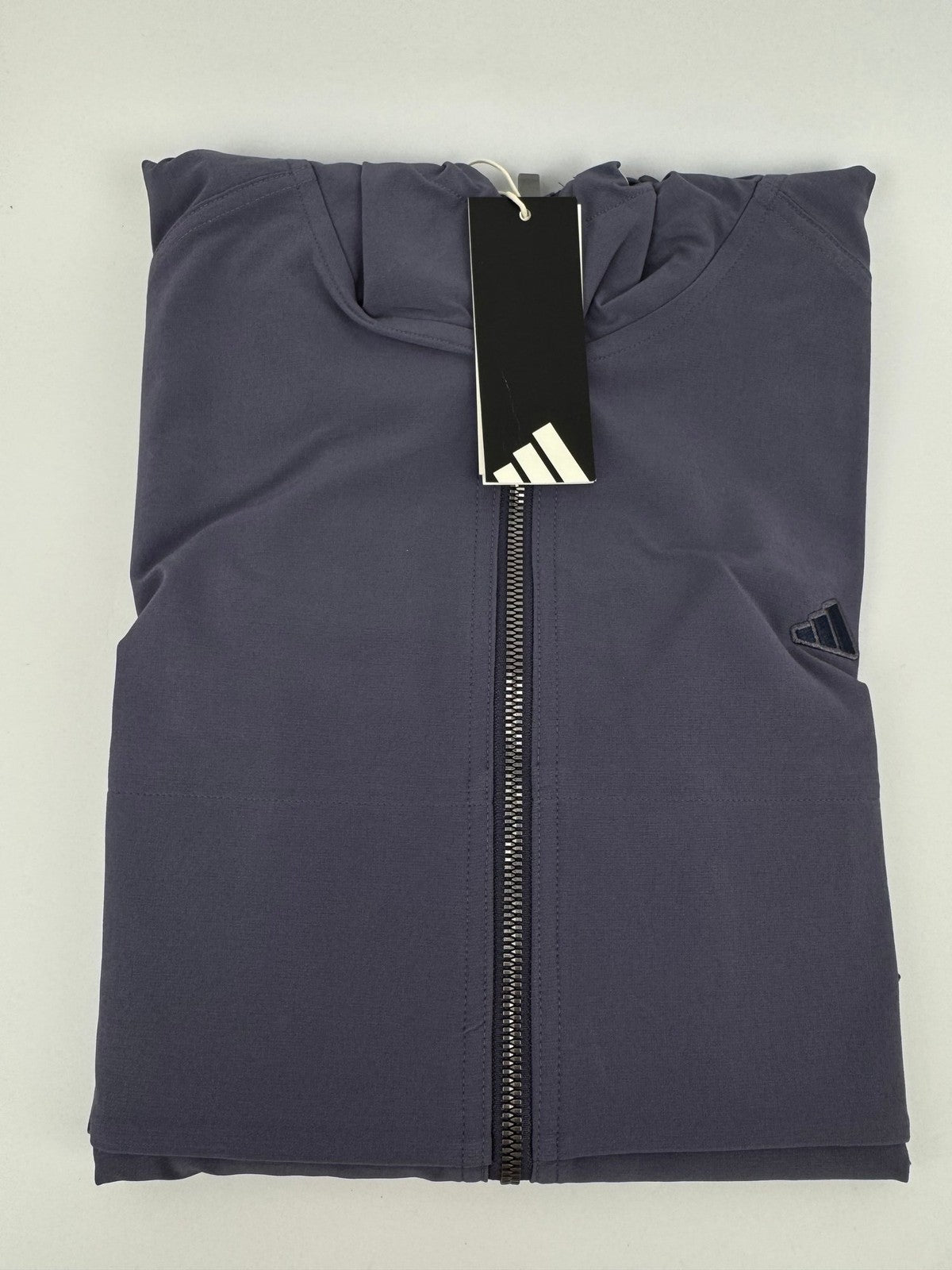 Adidas Go-To Full Zip Windbreaker Men's XL Purple Lightweight Jacket/327741