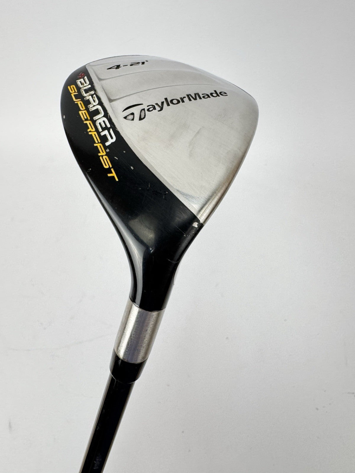 Taylormade Burner Superfast 4 Hybrid 21* Regular Graphite /Right /New Grip/352480