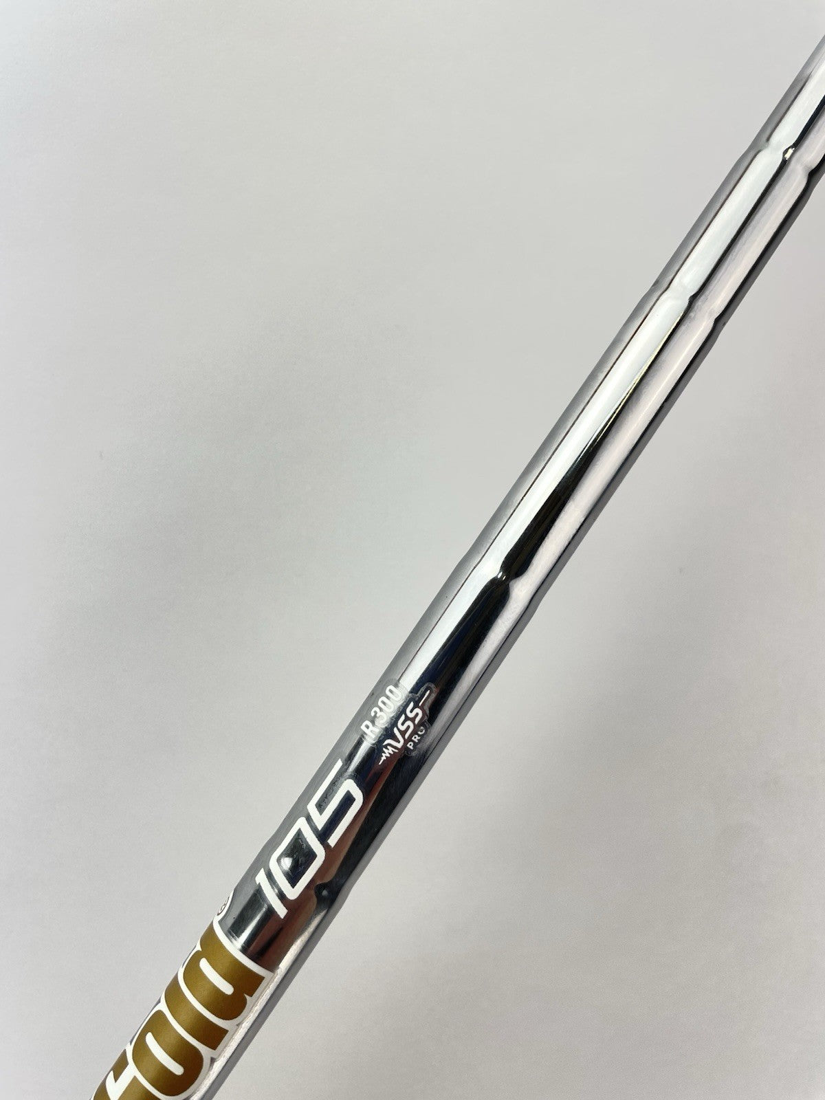 Dynamic Gold 105 Iron Shaft Vss Pro Regular Flex Steel 36” /0.355 Tapered /280047