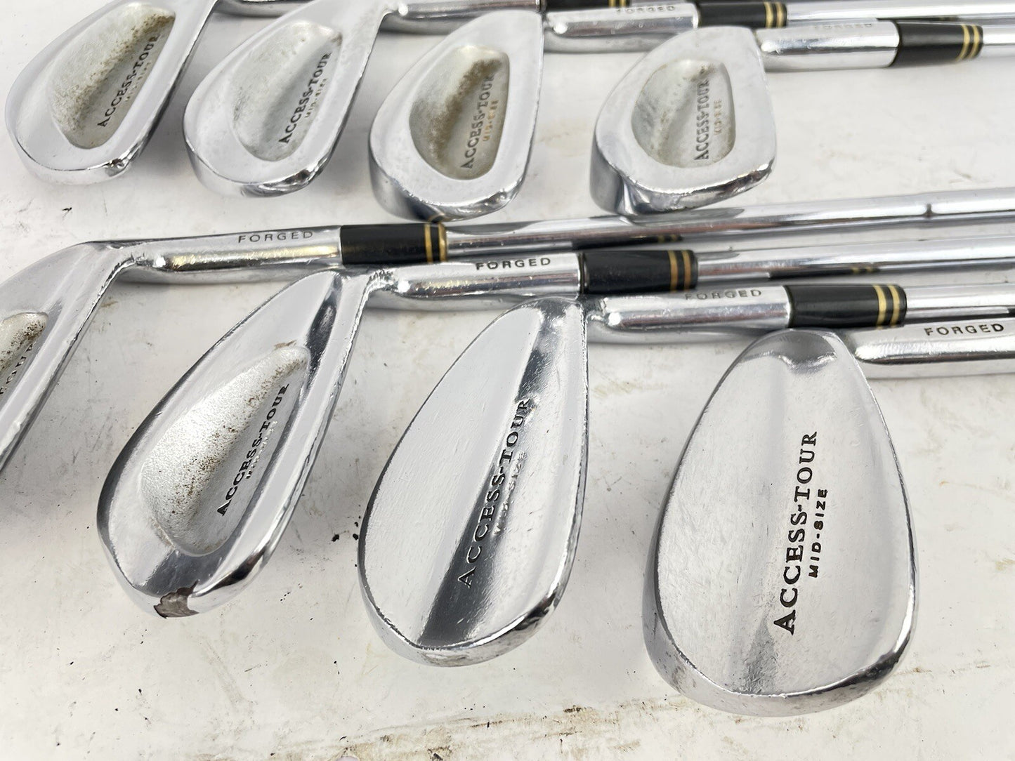 Ben Sayers Access-Tour Irons 3-PW S300 Stiff Steel /New Grips /33362