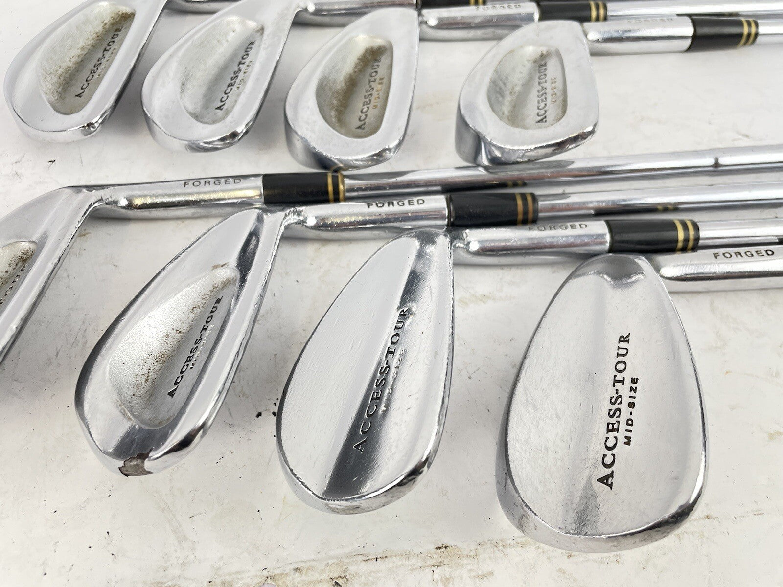 Ben Sayers Access-Tour Irons 3-PW S300 Stiff Steel /New Grips /33362