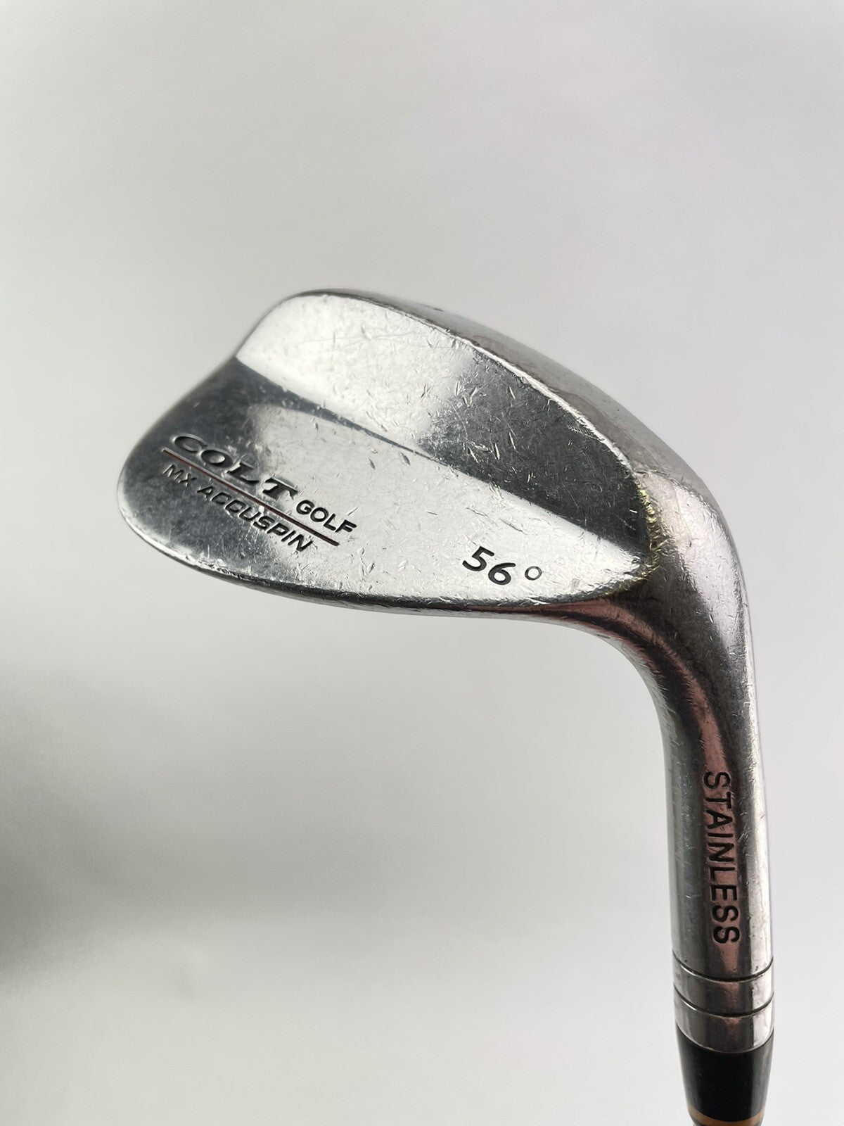 Mens Golf Sand Wedge 56* Colt Steel Shaft /Right Handed /New Grip /211572