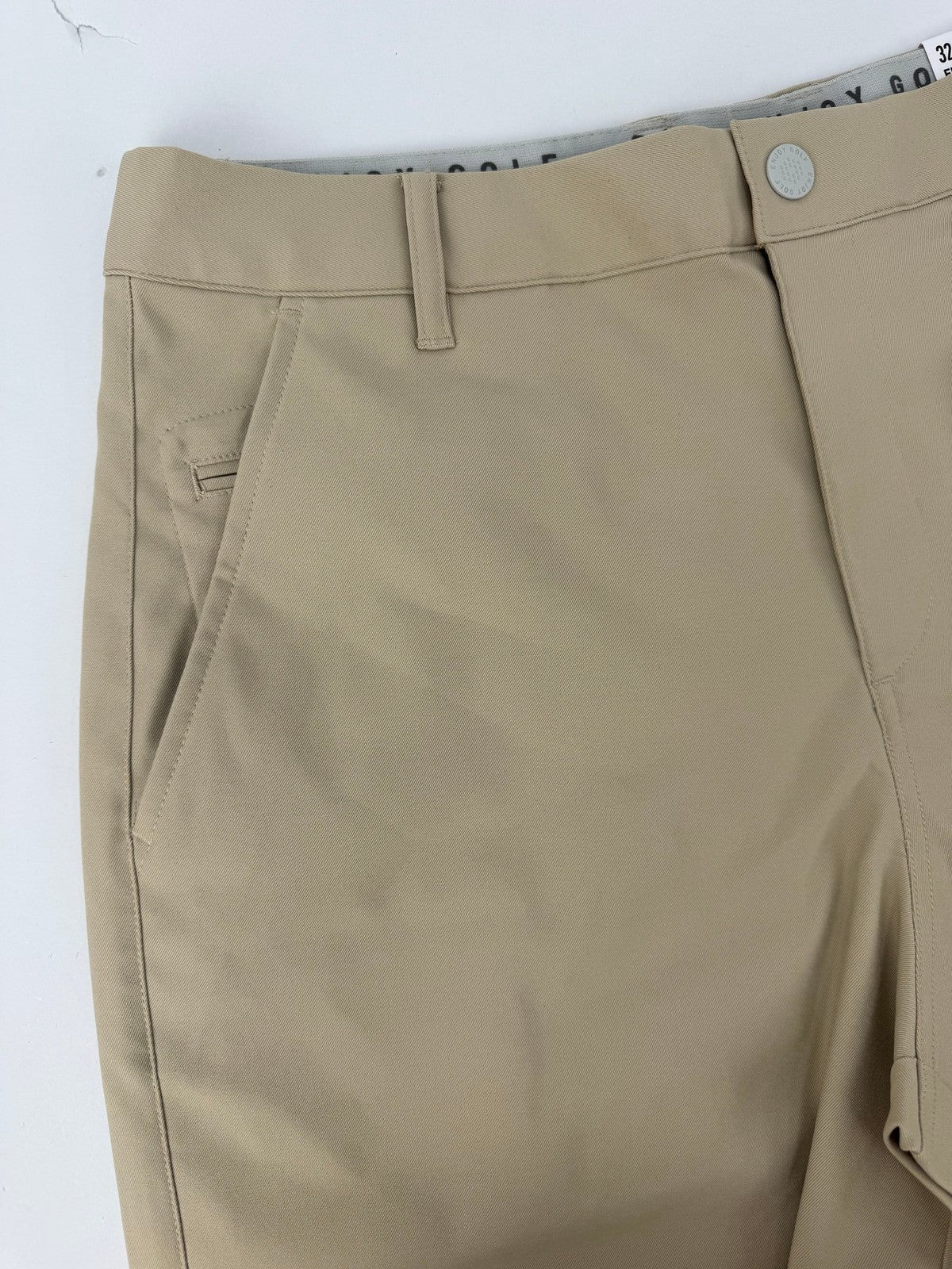 Puma Dealer Shorts 32 Inch 8 Inch Inseam Golf Men's Beige Performance/353884