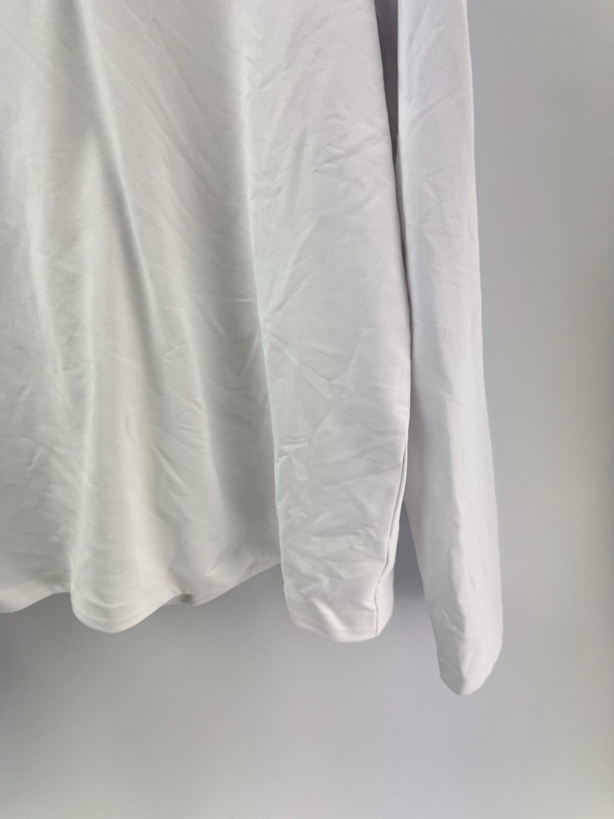 G Fore Golf Pullover 1/4 Zip Brushed Back Tech UK Medium /White /New /286805