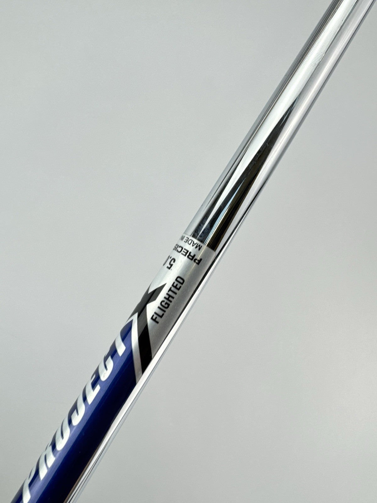 Project X Iron Shaft 5.0 Regular Flex Steel Flighted 40.5” /New /309056