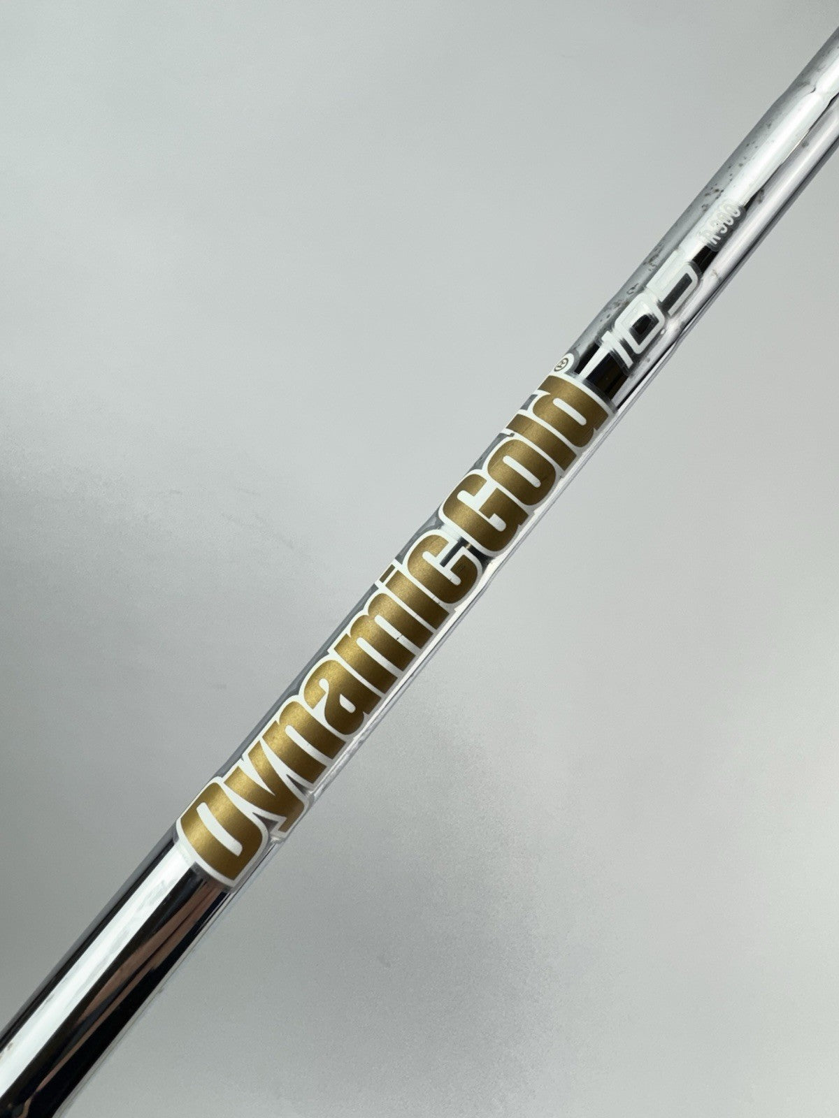 Dynamic Gold Iron Shaft 105 R300 Regular Flex Steel Pured 36” /0.355 Taper/310940