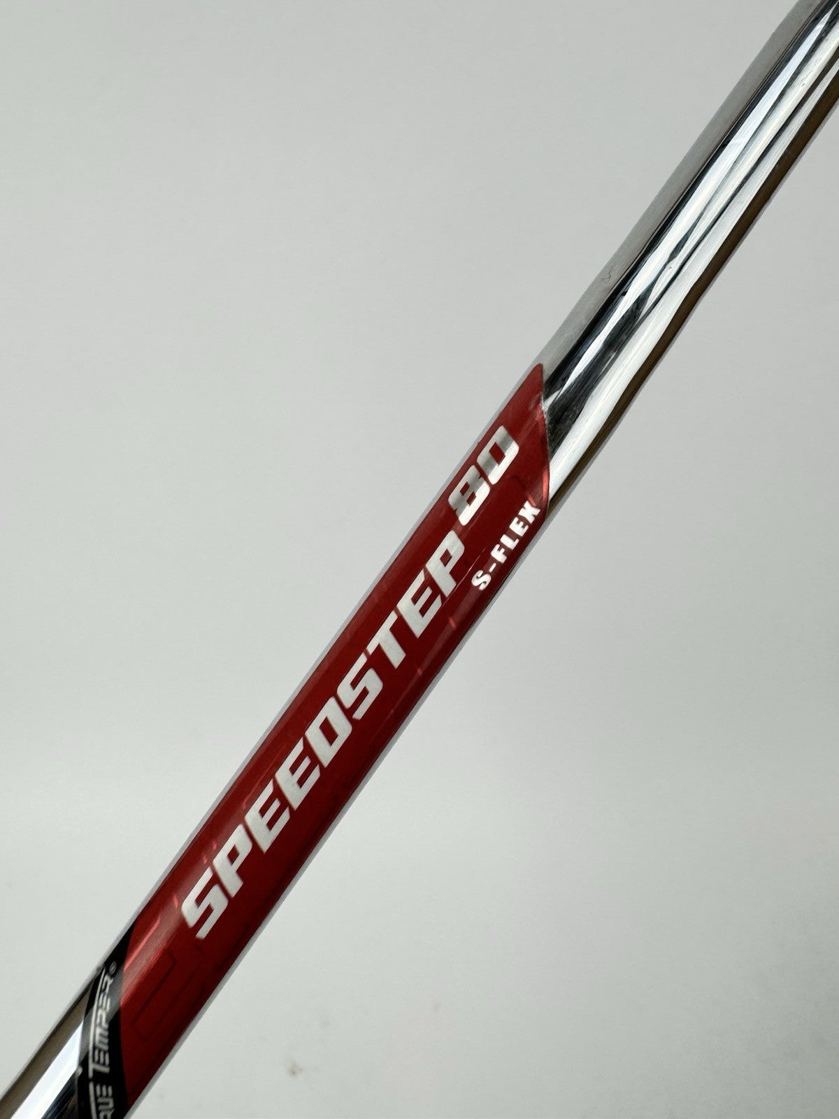 True Temper SpeedStep 80 Iron Shaft Stiff Flex Steel 36.25”/0.370 Parallel/339334