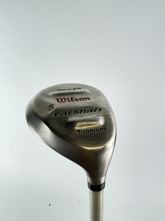 Wilson Fatshaft Ladies 5 Wood Railer Ladies Flex Graphite /New Grip /129370