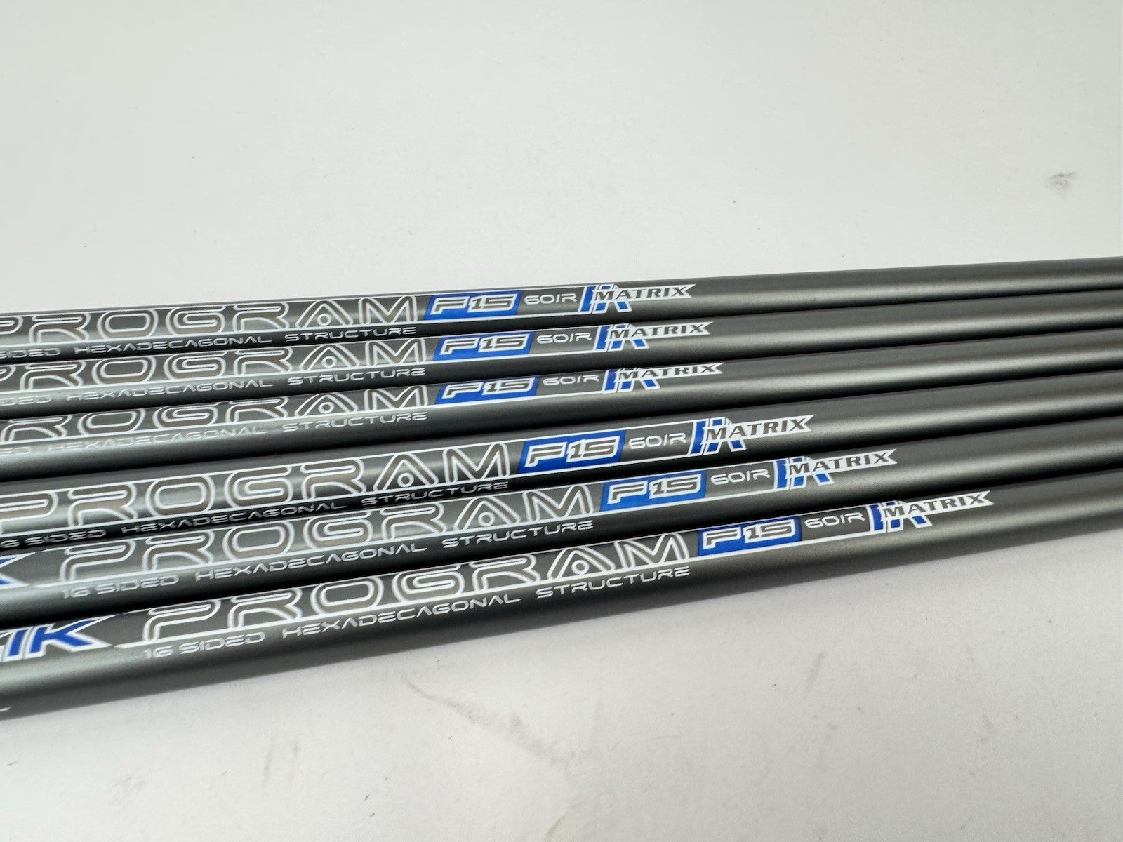 Matrix Ozik Iron Shaft Set (6) Program 60 Regular Graphite 0.355 Tapered /339543