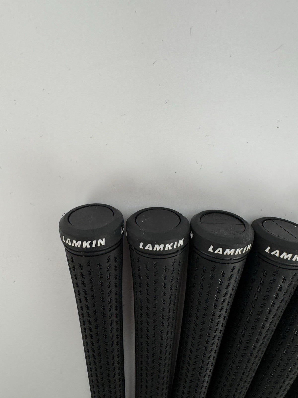 Lamkin Crossline 360 Golf Grips (6) Mens Standard /Black/White /Pulled /313646