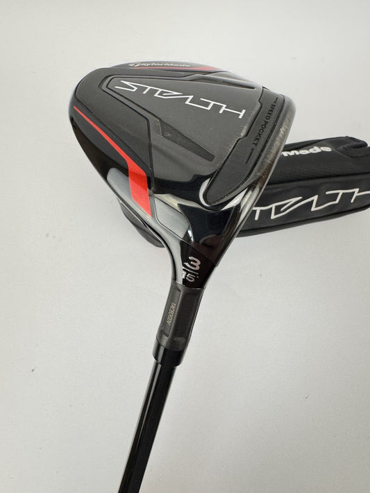 Taylormade Stealth 3 Wood 15* Ventus Red 6-S Stiff Graphite /Headcover /356100