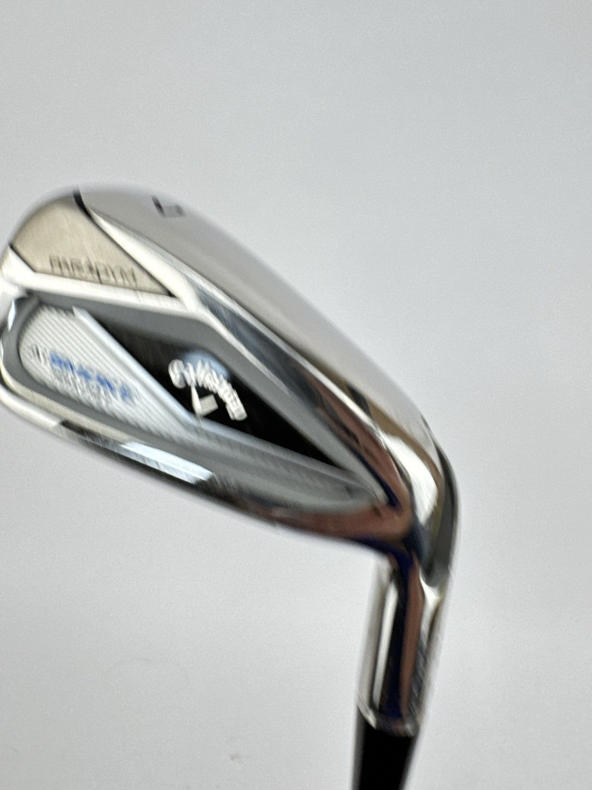 Callaway Paradym AI Smoke 7 Iron Max Fast Cypher Ladies Graphite /Demo /332125