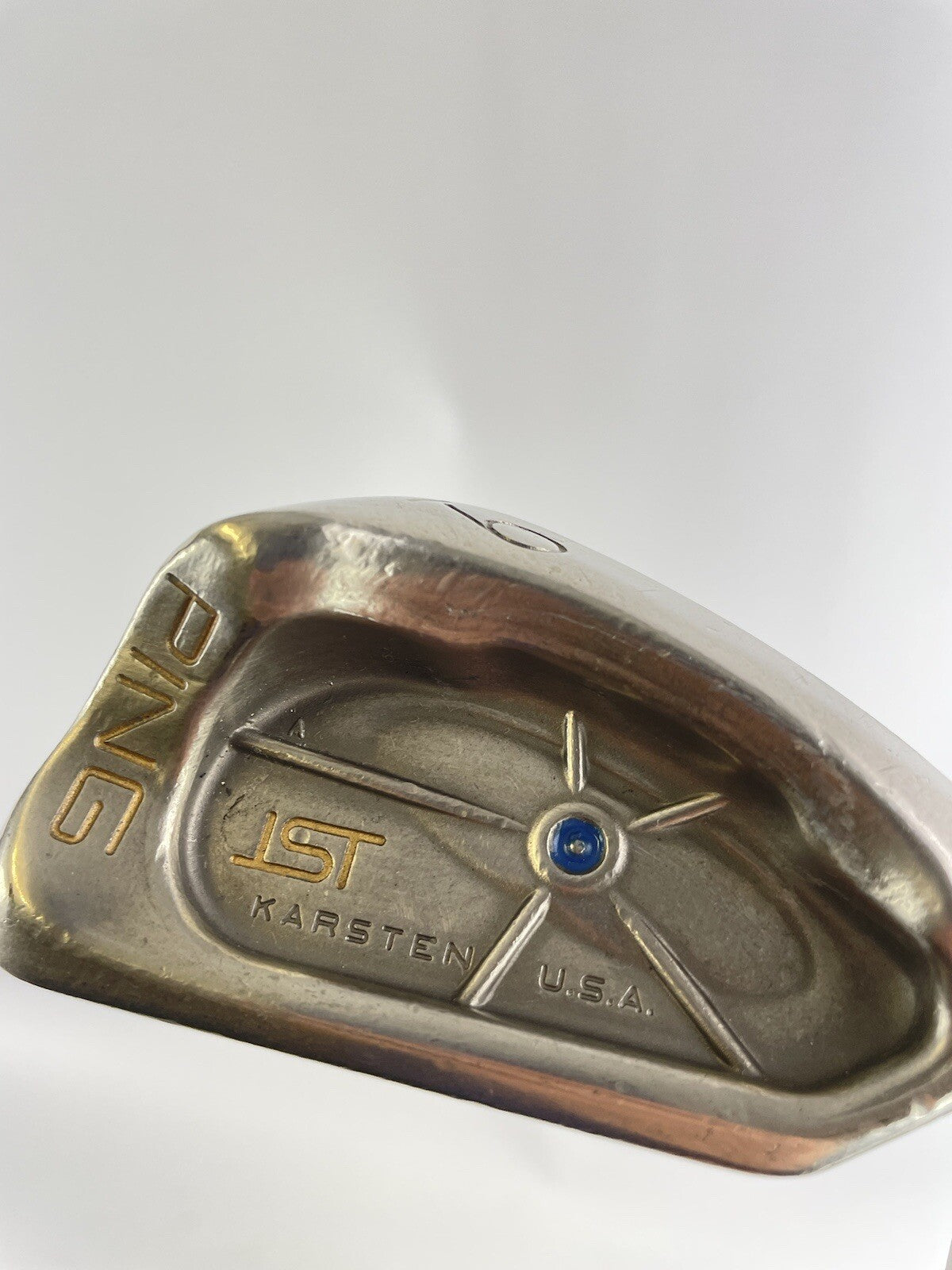 Ping ISI Nickel 9 Iron Blue Dot Nippon Regular Steel/ Right/ Golf Pride/ 60002