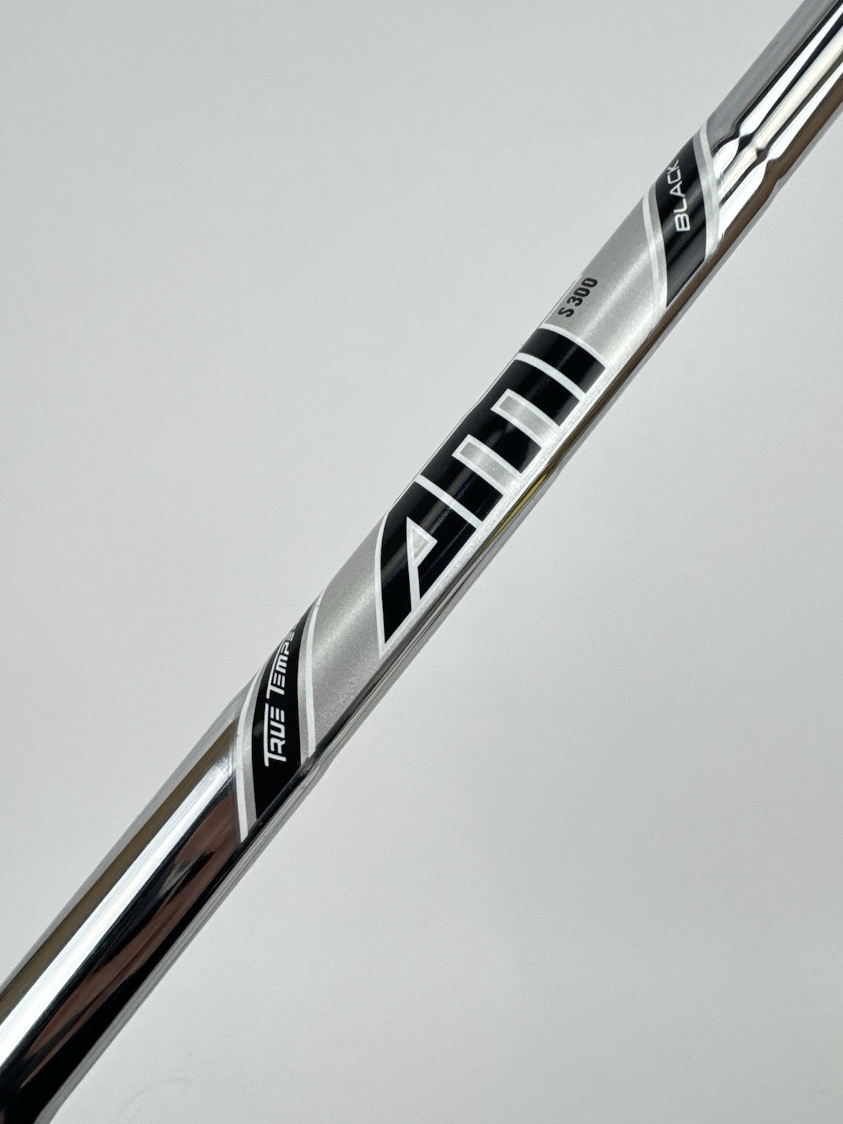True Temper AMT Black Iron Shaft S300 Stiff Steel 35” /0.355 Tapered /331103