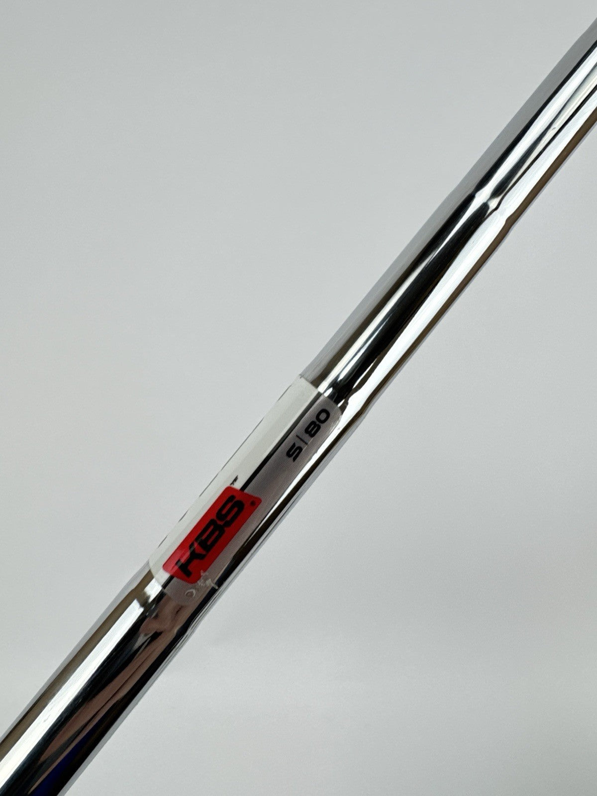 KBS Max 80 Iron Shaft Stiff Flex Steel 35.5” /0.370 Parallel /323586