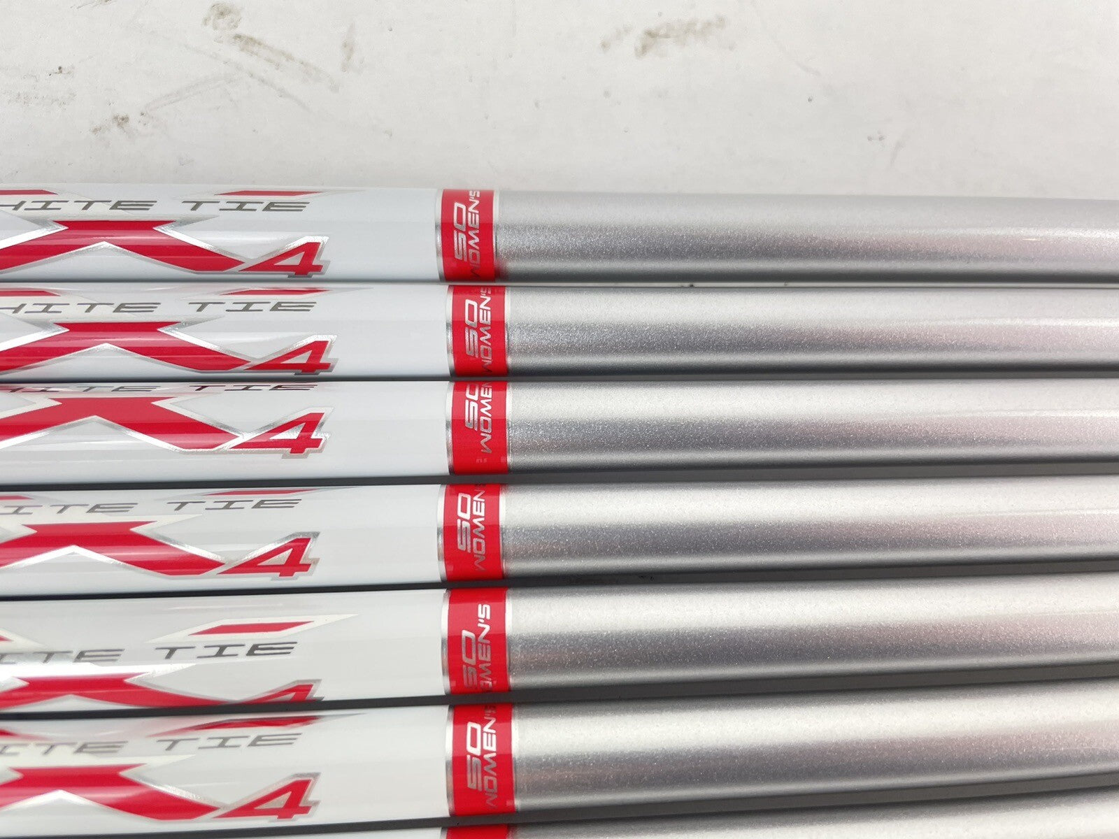 Matrix White Tie Womens Iron Shaft Set (7) X4 Womens Graphite 42” New /0.3704