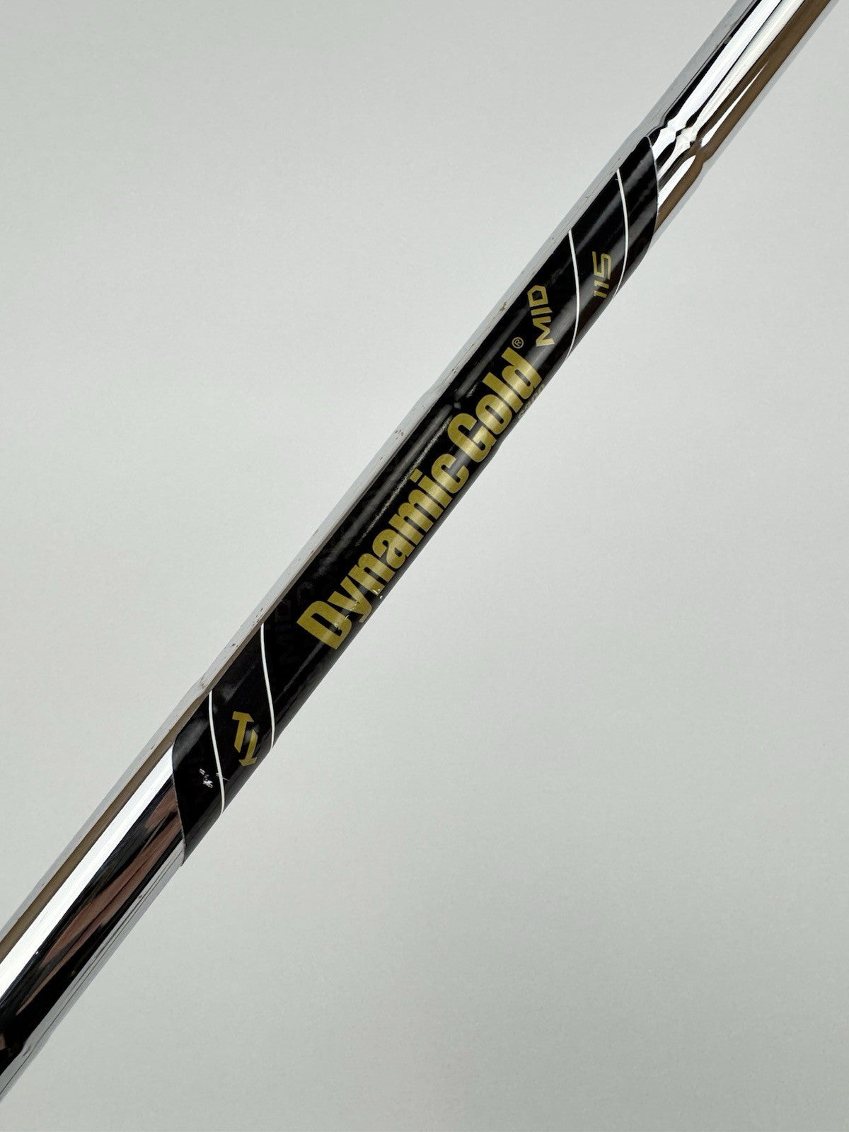 Dynamic Gold 115 Iron Shaft Mid S300 Stiff Steel 36.25” /Pured /0.355 /312361