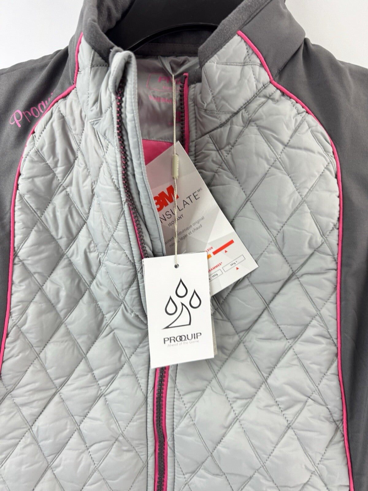 Proquip Womens Thermal Gilet Ava Full Zip /Size UK 10 (Medium) New /224507