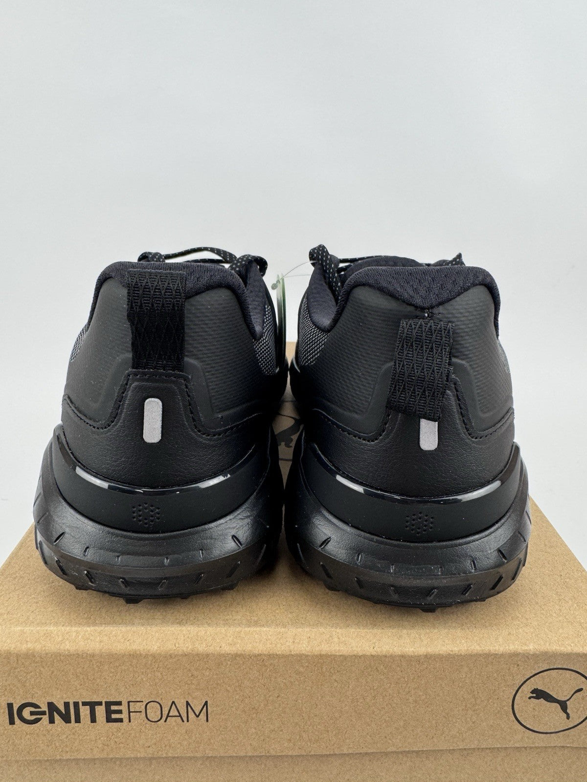 Puma Ignite Elevate 2 Tour Men's Golf Shoes Size UK 8.5 Black Waterproof/319176