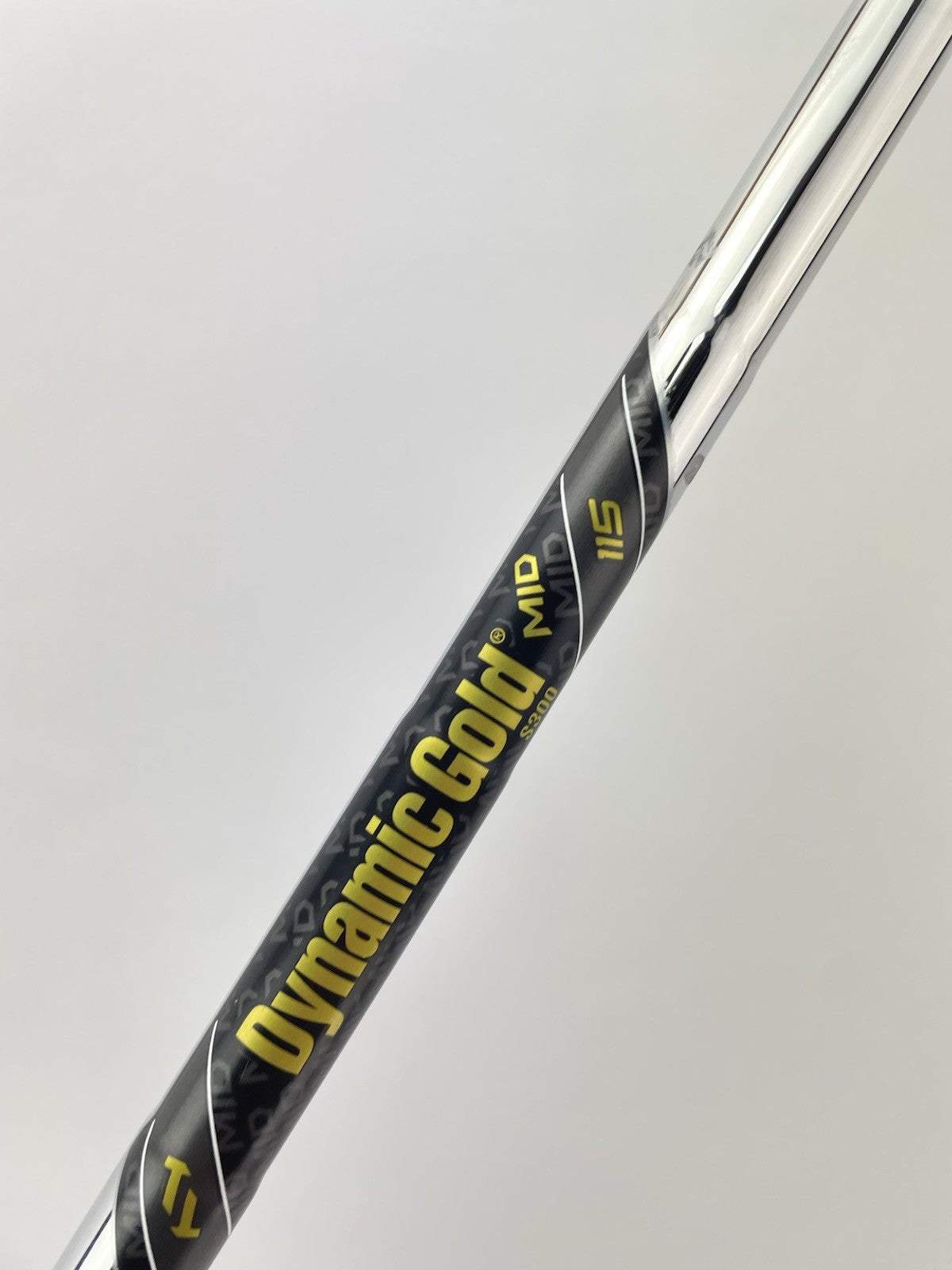 Dynamic Gold Mid 115 Iron Shaft Stiff Flex Steel 36” /0.355 Tapered /272853