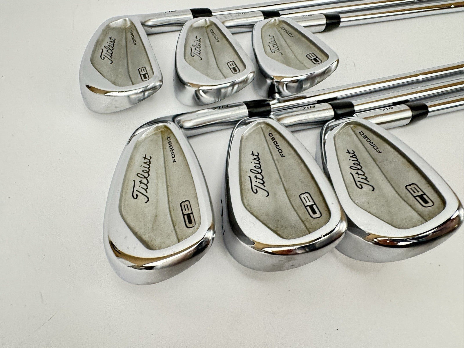 Titleist CB 718 Irons 5-PW Dynamic Gold X100 Steel +1” /Right Handed /345842