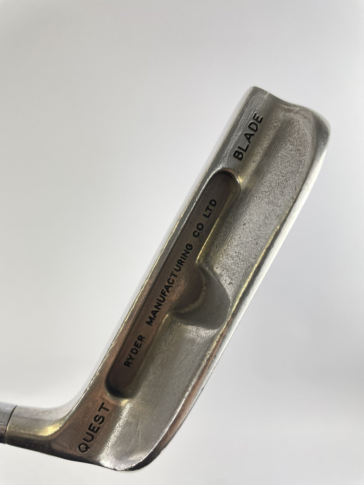 Ryder Golf Quest Blade Putter 35.5” Heel Shafted Steel /Right /New Grip /29262