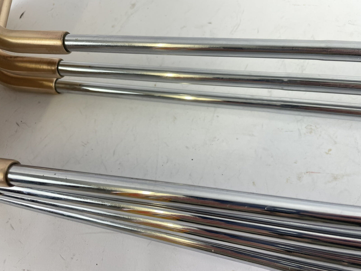 Prima III Golf Copper Irons Made In USA 4-PW Regular Steel /Left /New Grips/629718