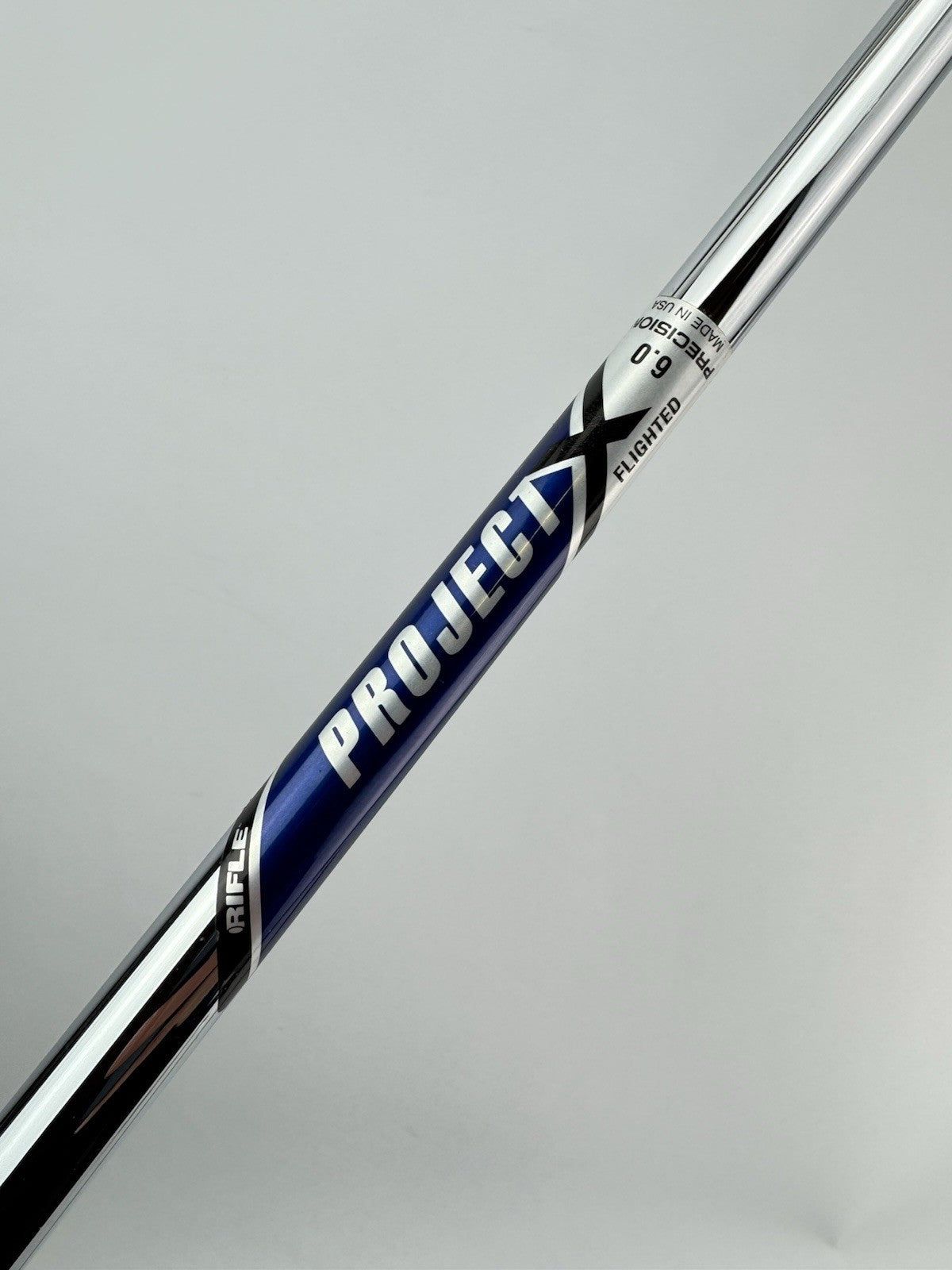 Project X Iron Shaft 6.0 Stiff Flex Steel Flighted 37.5” /New /310540