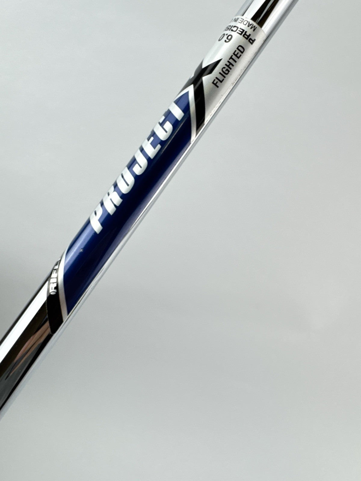 Project X Iron Shaft Flighted 6.0 Stiff Flex Steel 37.5” 0.370 Parallel /286433
