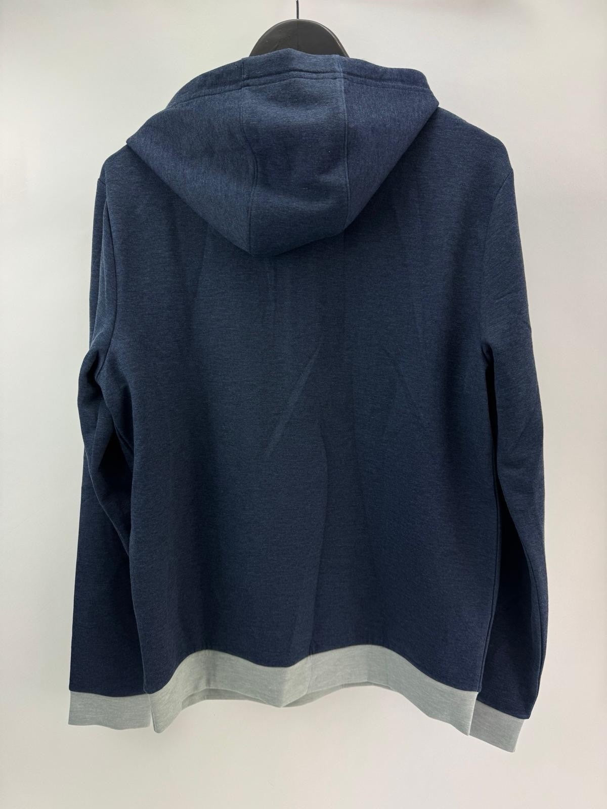 Original Penguin Golf Hoodie 1/4 Zip Earl Colour Block UK S /Navy /New /306447