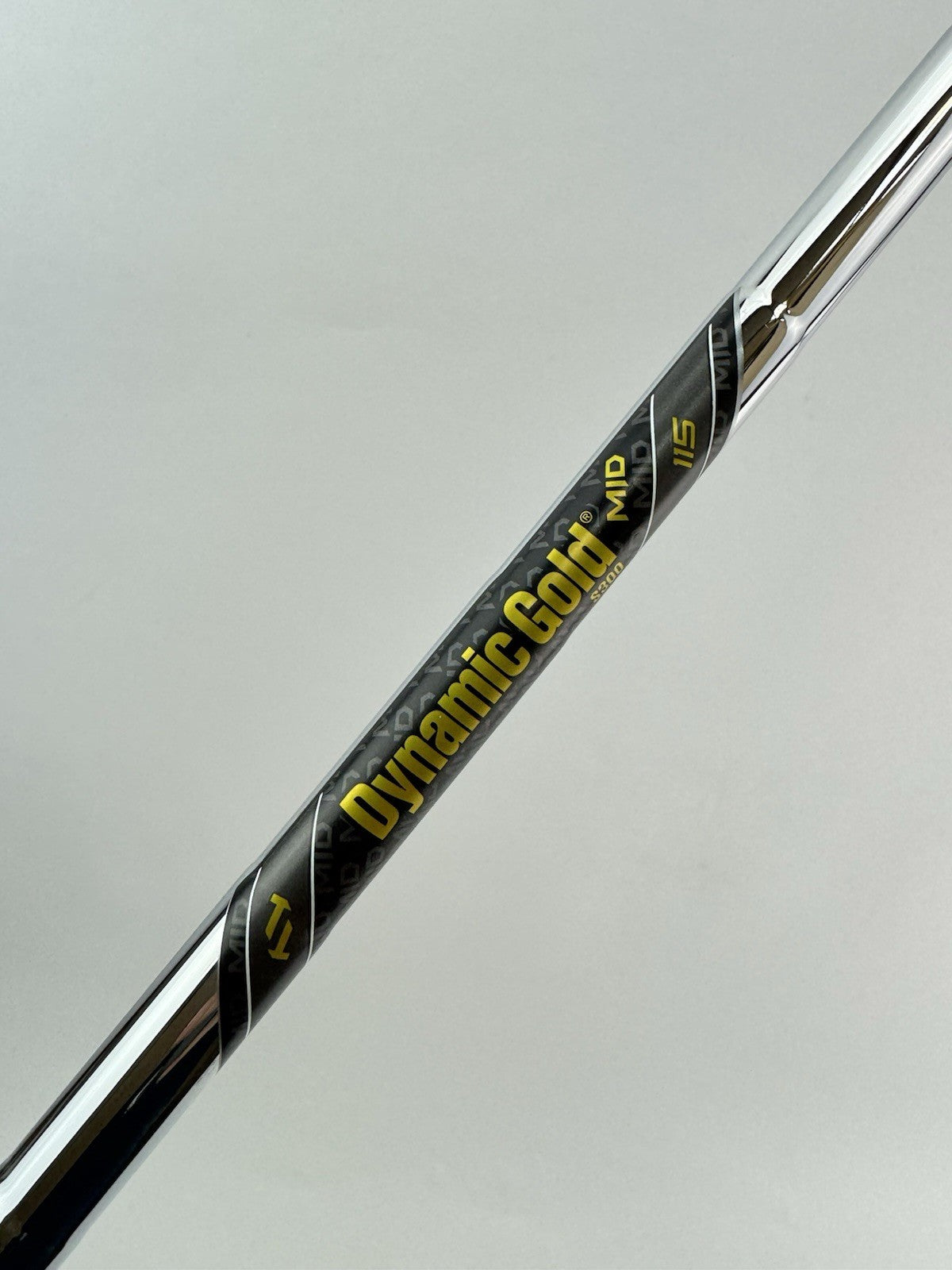 Dynamic Gold Mid 115 Iron Shaft S300 Stiff Flex Steel 35.25 /0.355 /282071