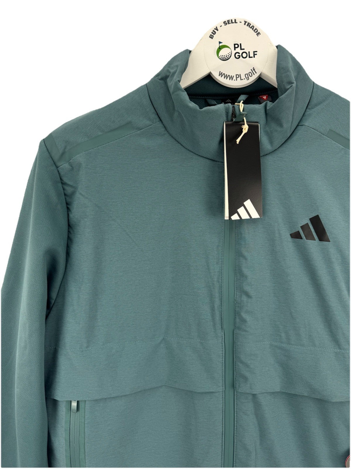 Mens Adidas Ultimate365 Tour Frostguard Jacket Size Small Aqua Full Zip/327343