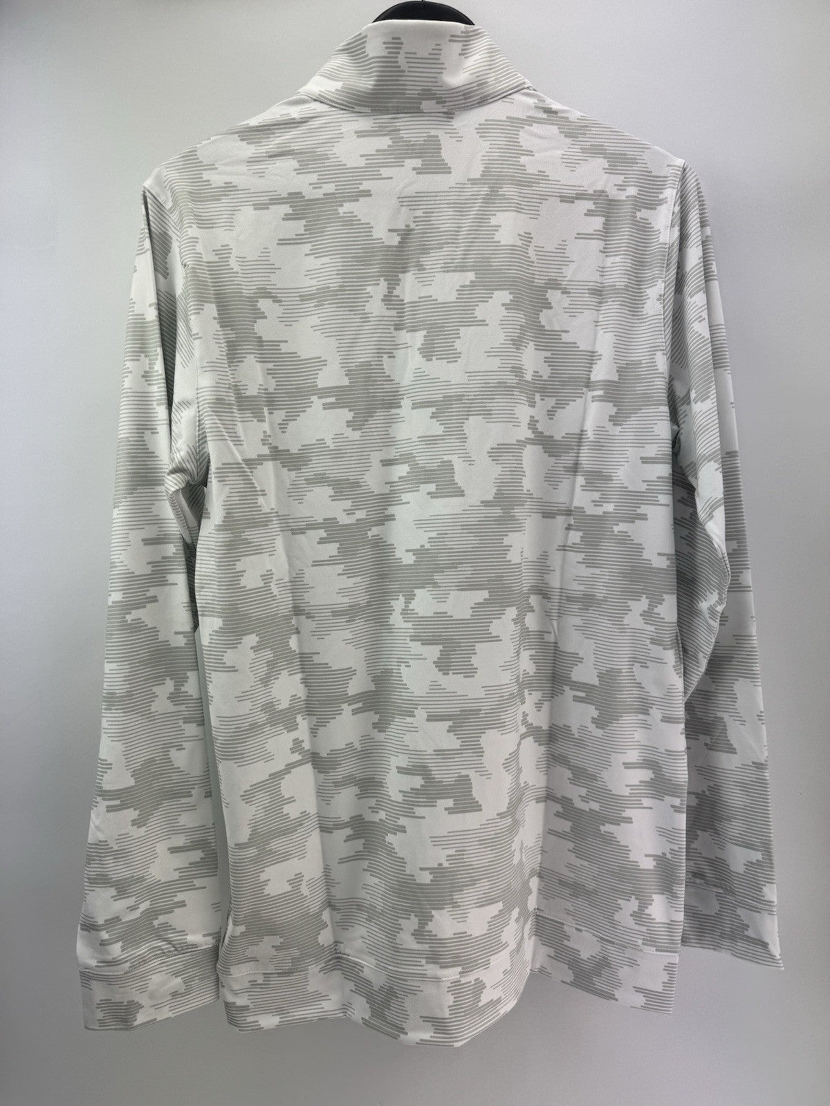 Puma Golf 1/4 Zip Cloudspun Pullover Camo Mens UK Small /White Glow /New /308097
