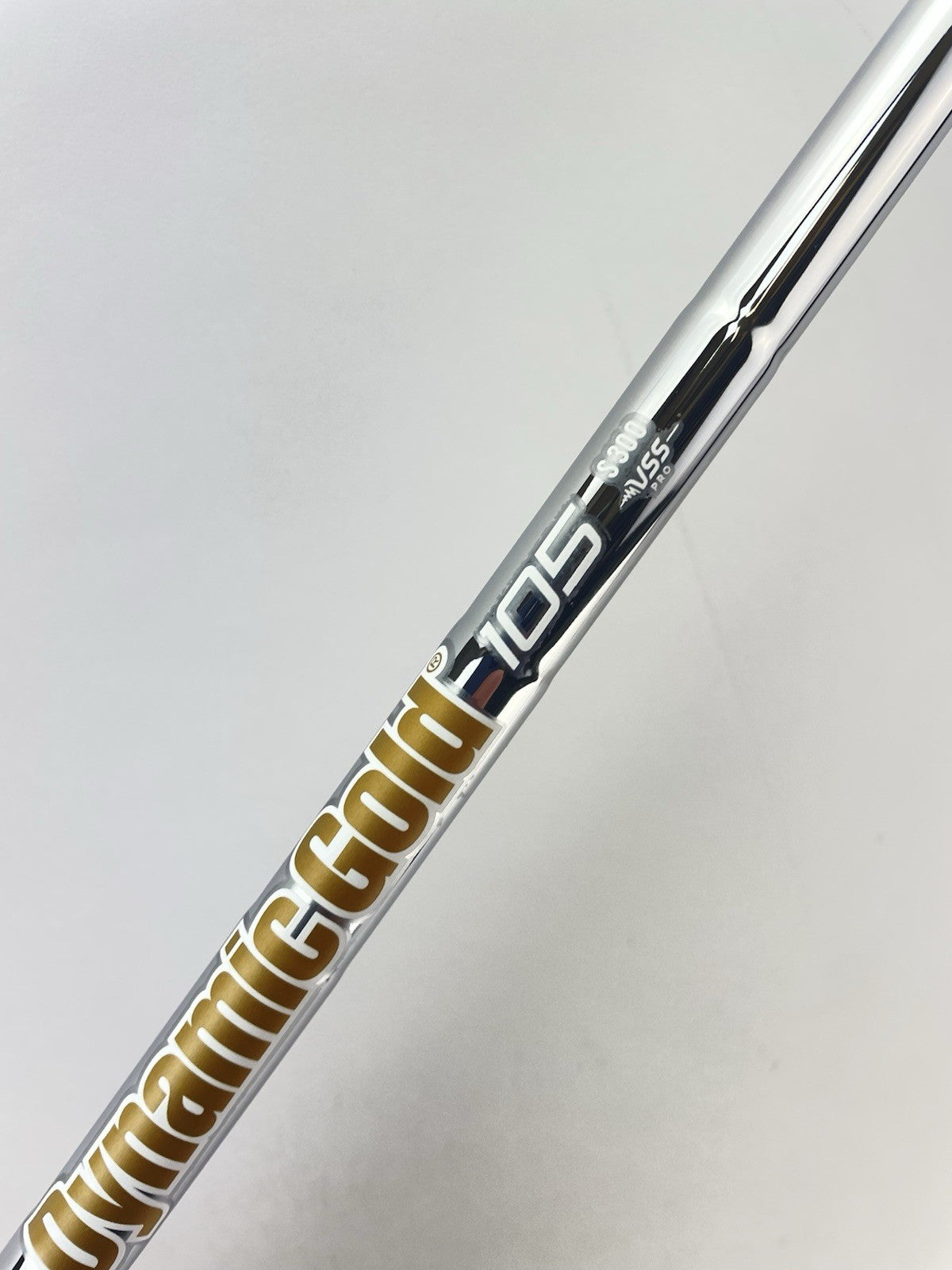 Dynamic Gold 105 Iron Shaft S300 Stiff Flex Steel 35.25” /0.355 Tapered /270985