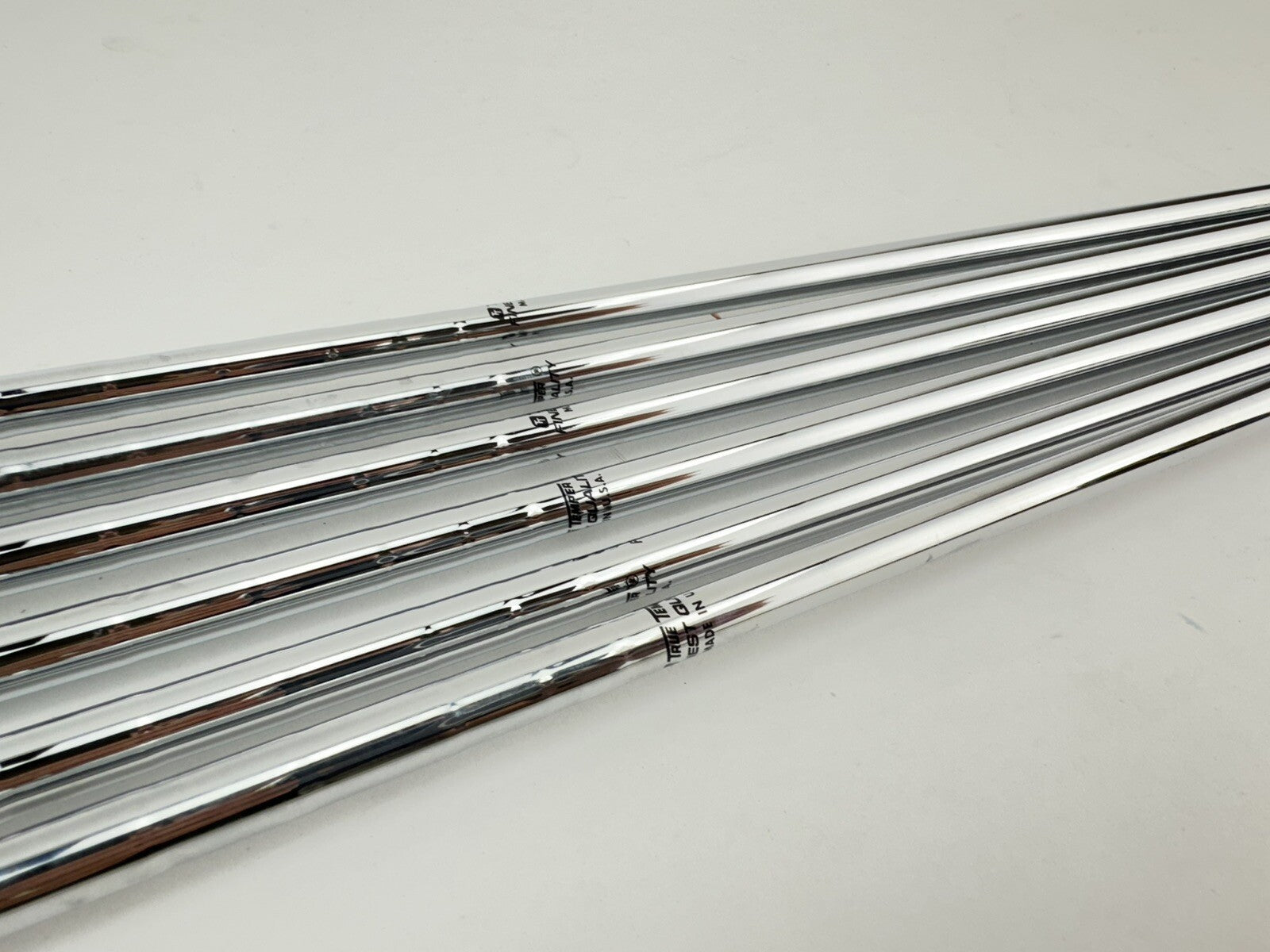 Senior Iron Shaft Set True Temper Steel (6) 5-PW /0.370 /New /Grips /343727