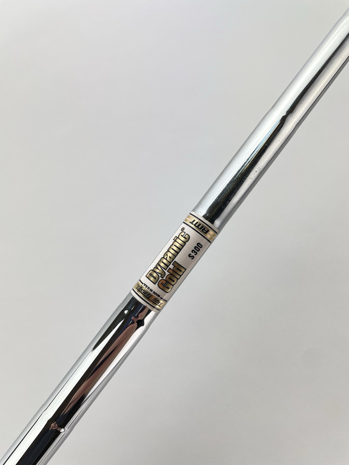 Dynamic Gold AMT Iron Shaft S300 Stiff Steel 35.75” /0.355 Tapered /273370