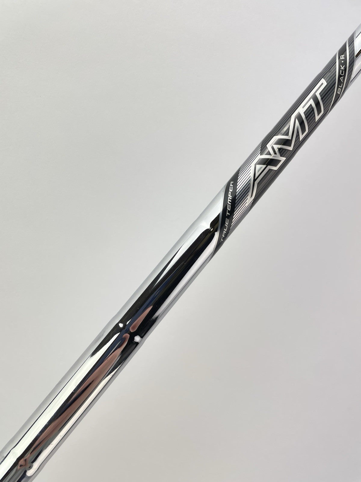 True Temper AMT Black Iron Shaft Regular Flex Steel 34.75” /0.355 Tapered /291731