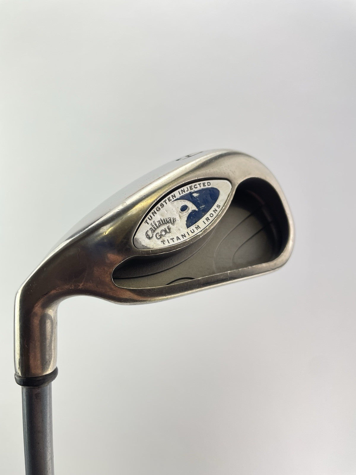 Callaway Hawk Eye 6 Iron Firm Flex Graphite /Left Handed /New Grip /280661