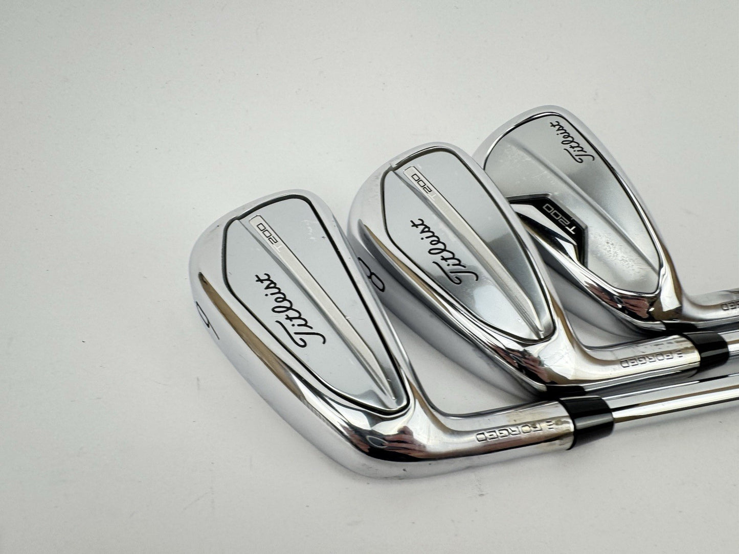 Titleist T200 Irons 6,8+PW Left Handed DG95 R300 Vss Pro Steel /New Shafts/333011
