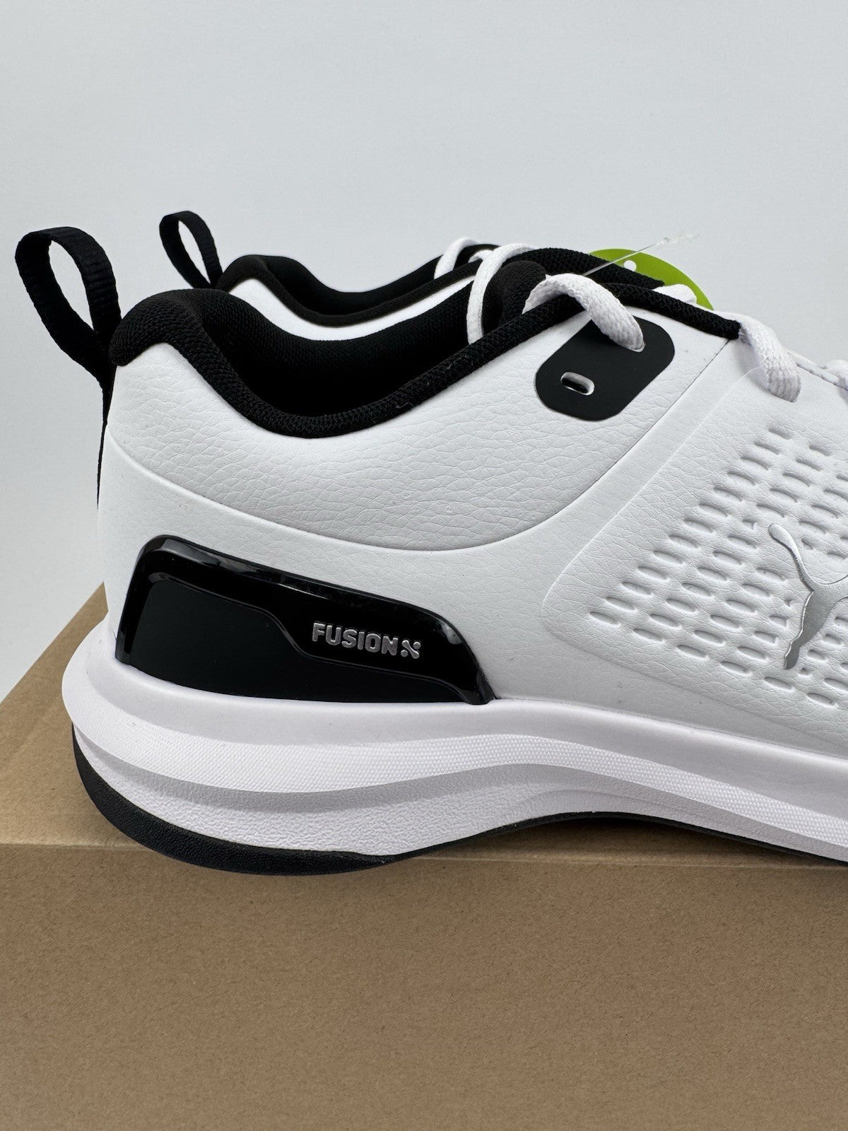 Puma Fusion Foam Fusion Plus Golf Shoes Mens Size UK 8  White Black/318606