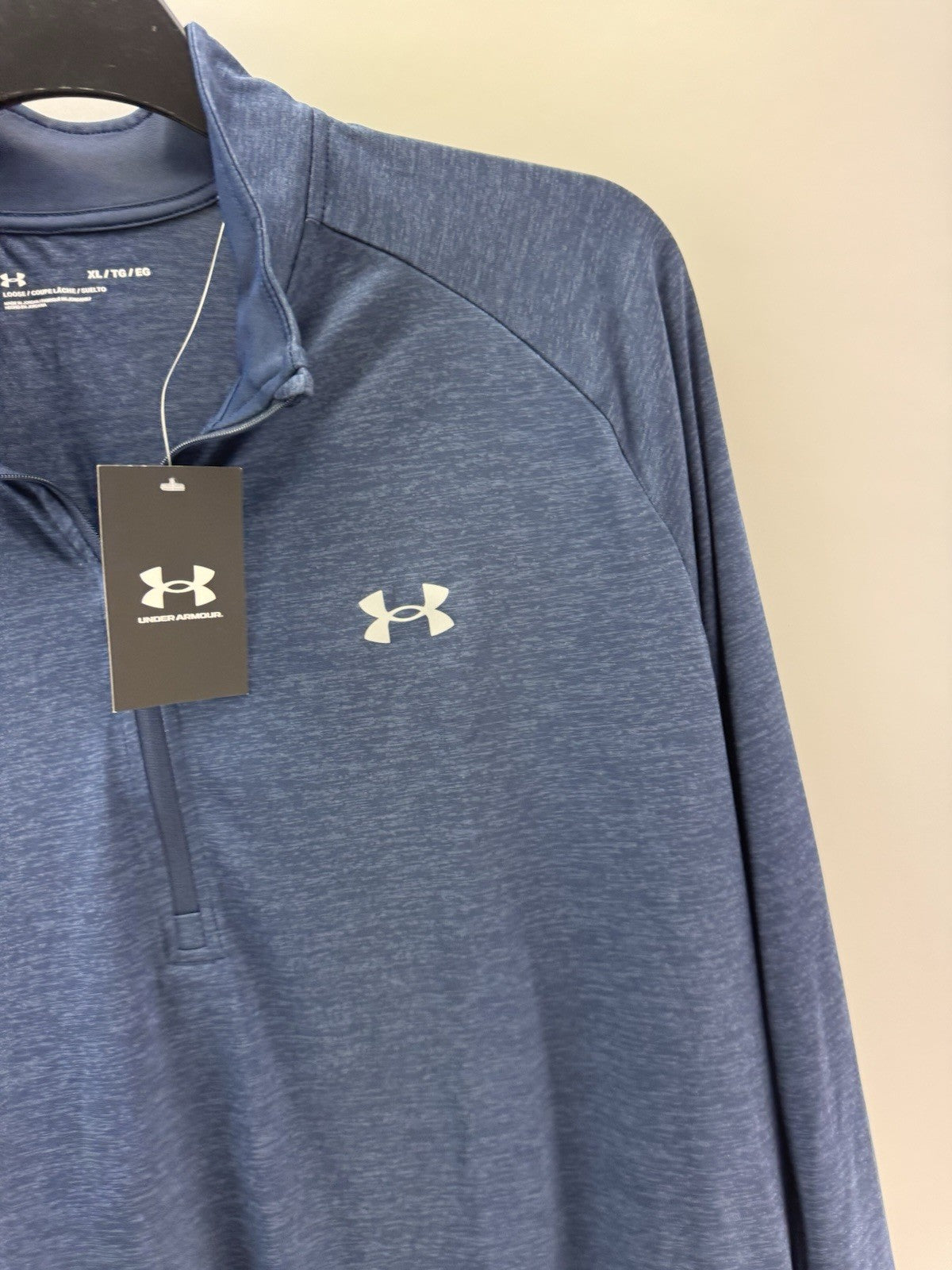 Under Armour Golf 1/2 Zip Tech 2.0 Pullover Lightweight UK XL /New /276544
