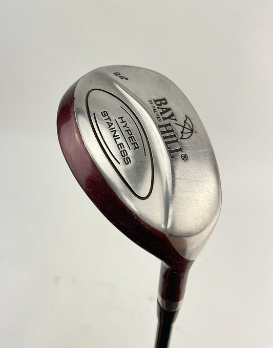 Bayhill Golf Hybrid 24* Regular Flex Graphite /Right Handed /New Grip /181220