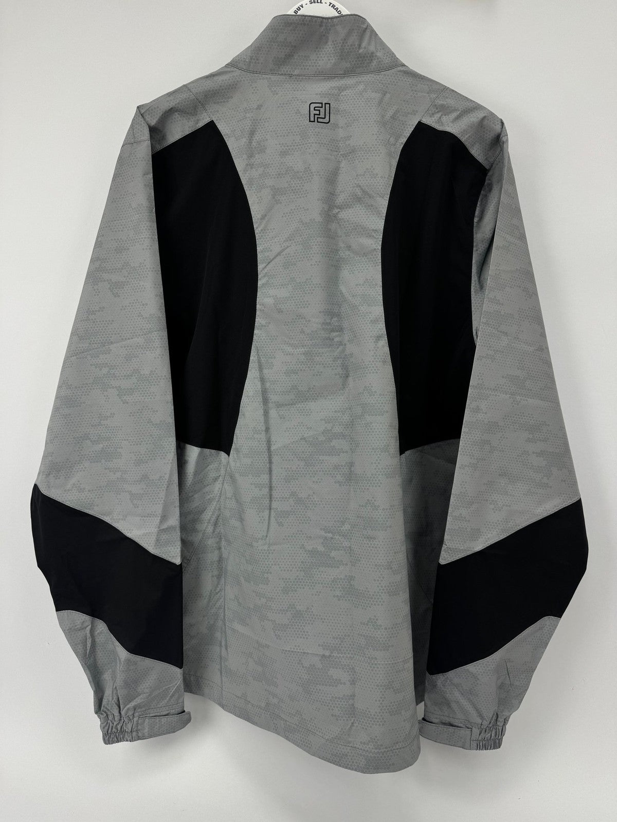 FootJoy Hydrolite X Jacket Mens Size M Grey Camo Waterproof Lightweight/337688