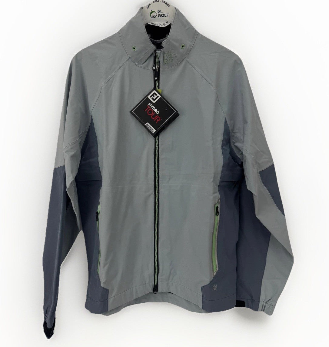 FootJoy Hydro Tour Golf Jacket Size XXL Men's Grey/Flint Waterproof/336200