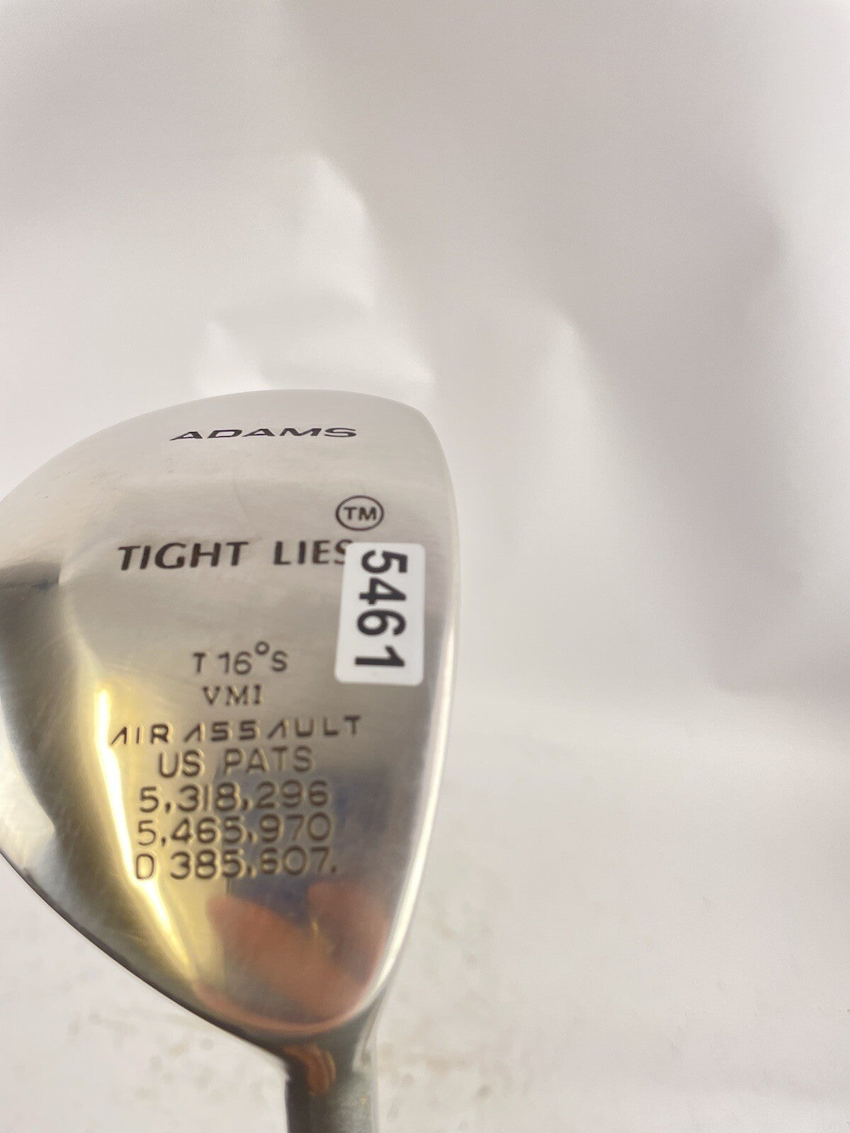 Adams Golf 3 Wood Tight Lies 16* Regular Flex Graphite /Right /New Grip /546113