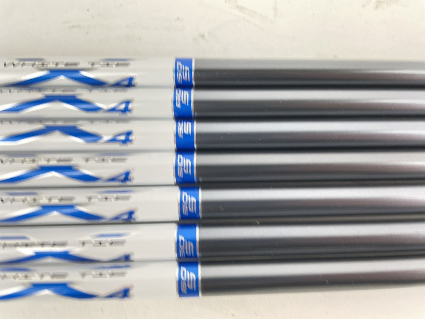 Matrix Ozik Iron Shaft Set White Tie (7) X4 60S Stiff Graphite 42”/0.370/138365