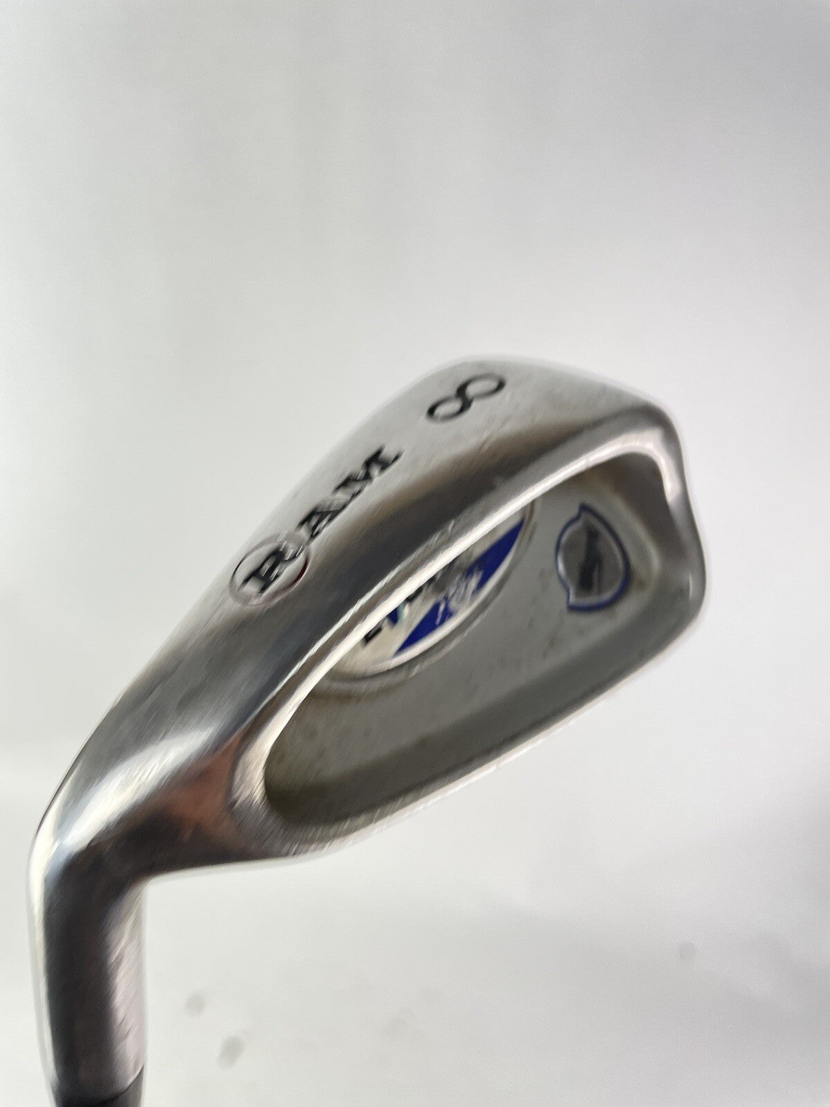 Ram Golf Left Handed 8 Iron Evolution Regular Flex Steel /New Grip /149593